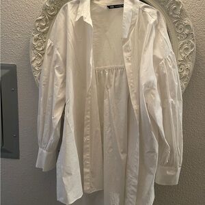 Zara XL shirt dress